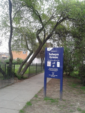 Selwyn Green sign © Chloe Smith