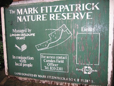 Mortimer Terrace Nature Reserve © London Wildlife Trust