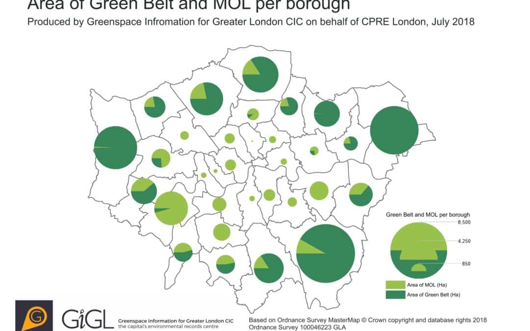 Mapping London’s Green Belt and Metropolitan Open Land