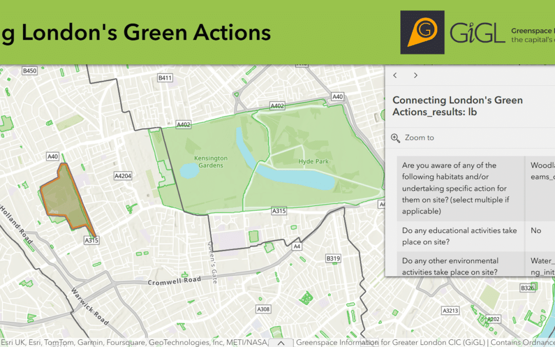Connecting London’s Green Actions